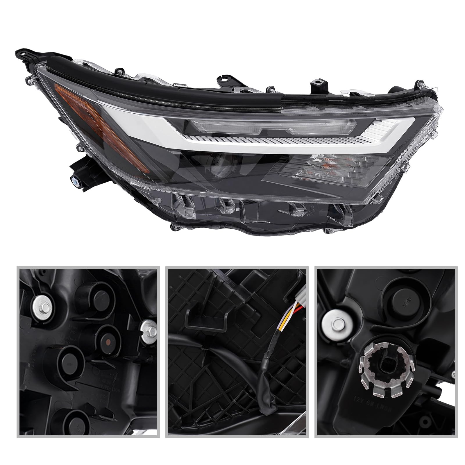 For 2022 2023 2024 Toyota RAV4 LE/XLE Headlight Assembly Right Side