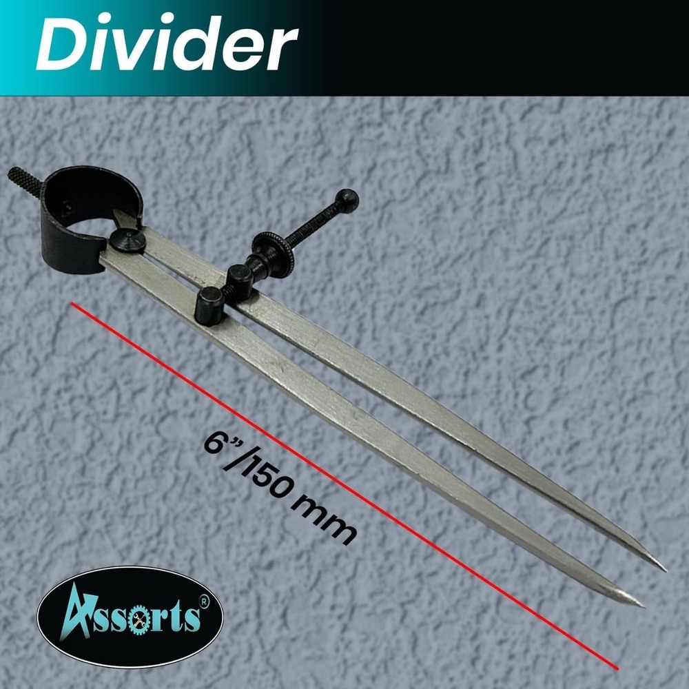 Assorts 3-Pc Spring Caliper Set 6″ (150 mm) – Inside, Outside & Divider