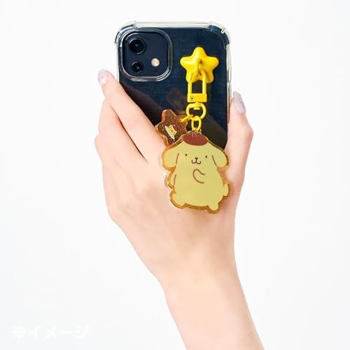 Sanrio iPhone Smartphone Mascot Key Ring Hanger with Strap Pompompurin