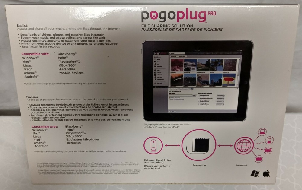 Pogoplug Pro Personal Cloud Device File Sharing Solution Brand New in Box