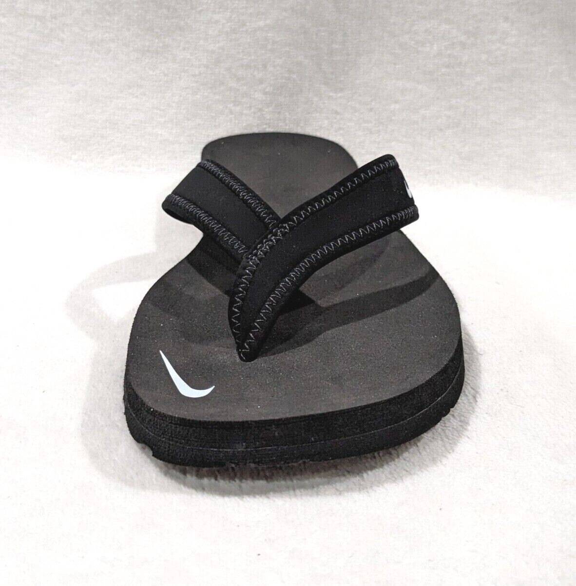 Nike Celso Girl Black/White Women's Thong Sandals-Sz 6/7/8/9/10/11 NB 314870-011
