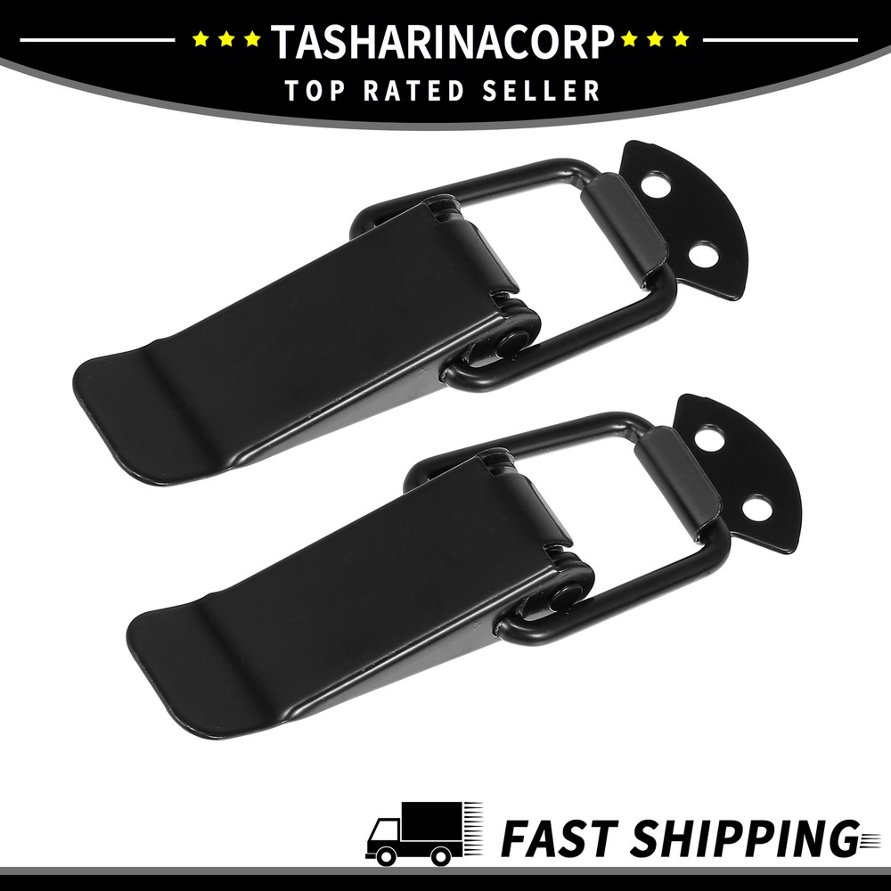 Universal Piece of 2 Car Trunk Bumper Security Hook Lock Clip Quick Release Hook