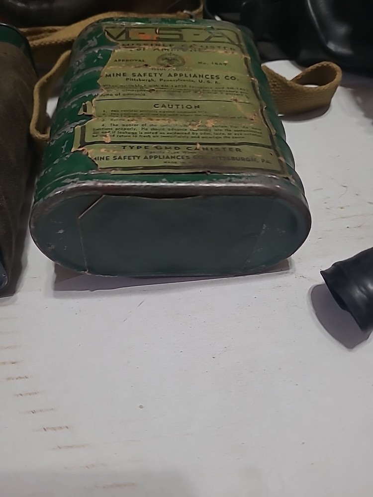 MSA ammonia gas mask