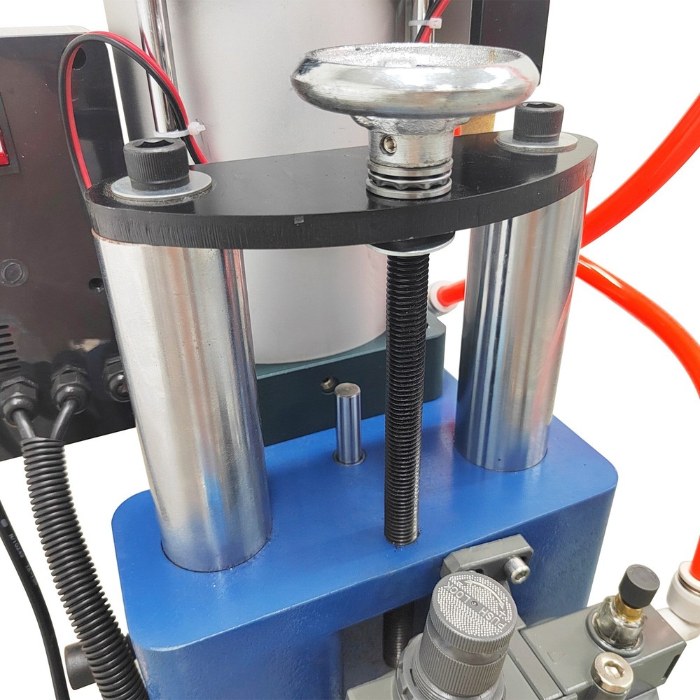 1763Lbs/800Kg Pneumatic Punch Press Machine with Controller Double Columns 110V