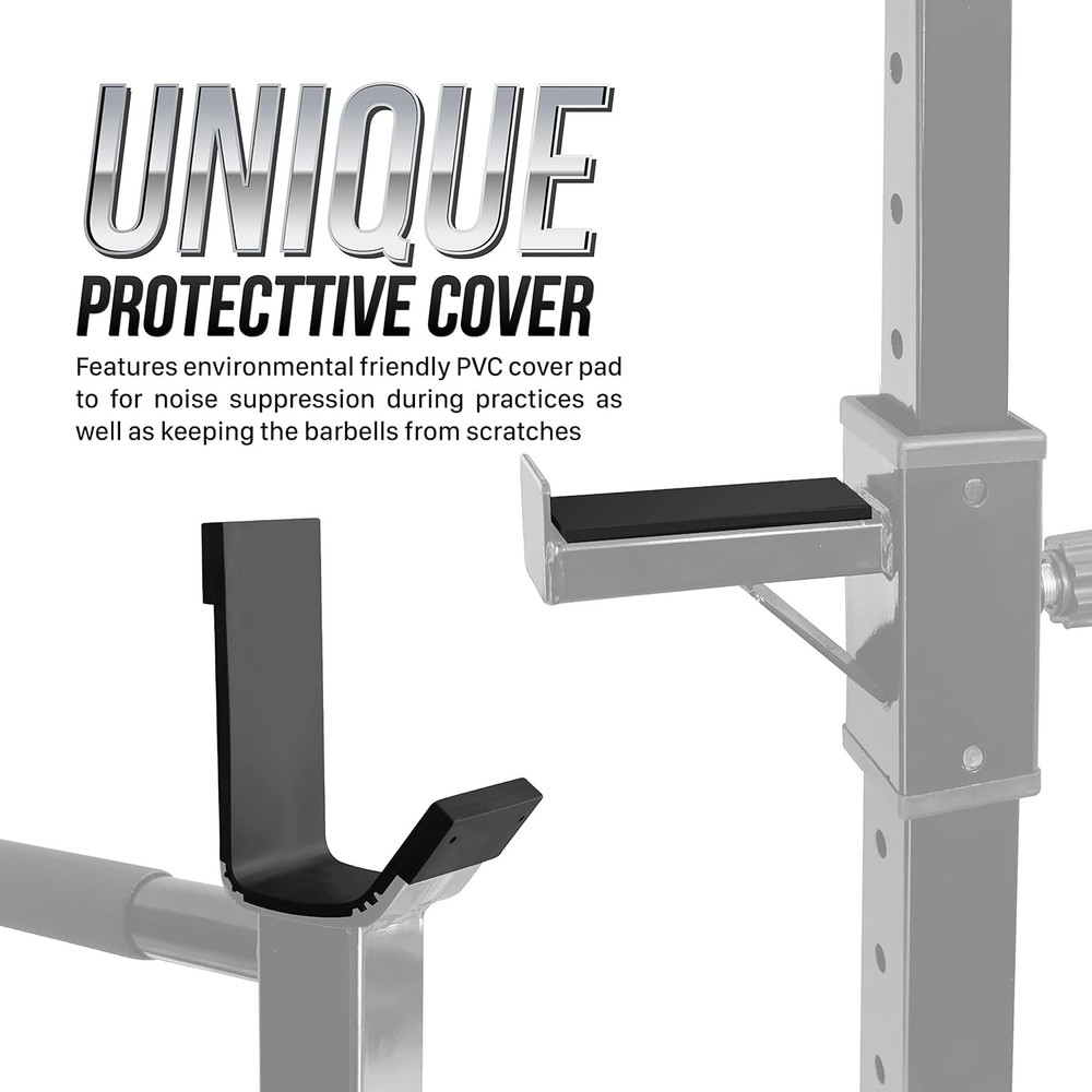 Squat Rack for Home Gym, Adjustable Barbell Stand Rack, Multi-Function Weight Li