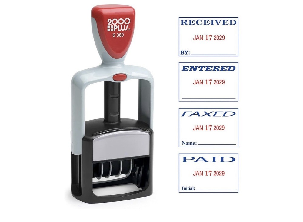 2000 plus premium self inker with band shield technology