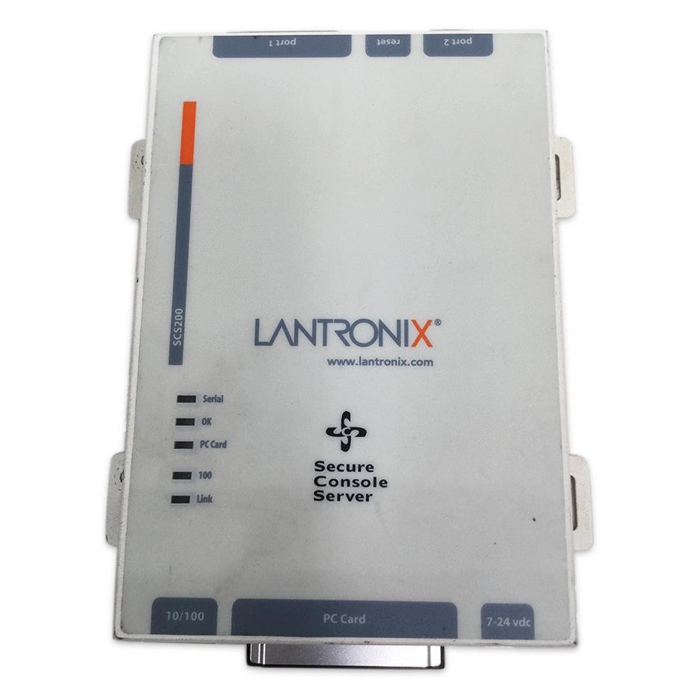 Lantronix SCS200 Serial Secure Console Server Terminal 100Mbps Ethernet