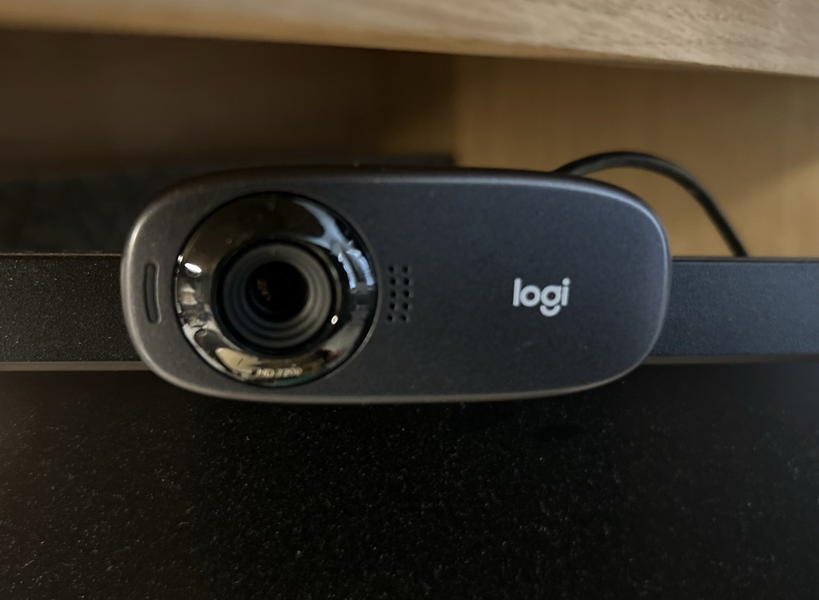 Logitech C310 HD Webcam - Black