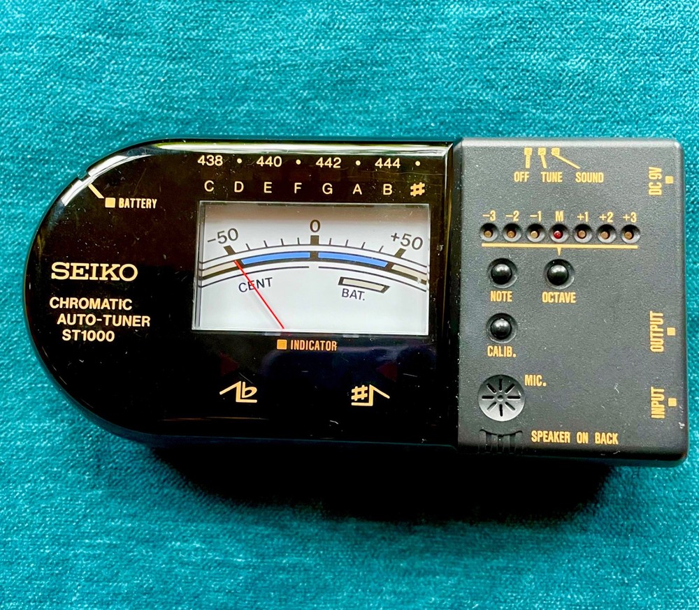 Seiko ST1000 Chromatic Tuner