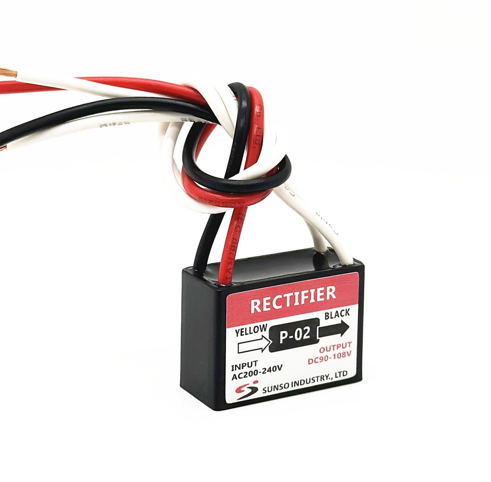 SUNSO P-02 RECTIFIER Motor Brake Rectifier AC220-240V DC90-108V