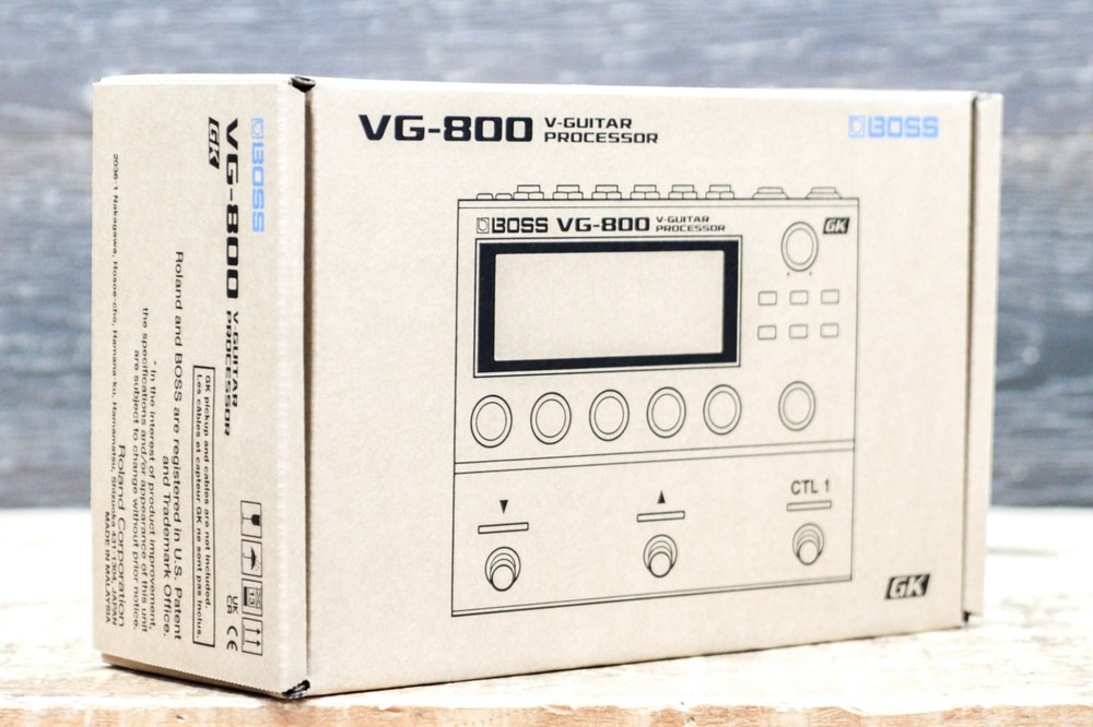 Boss VG-800 V-Guitar Processor Next-Generation Modeling & Amp/Effects Processor