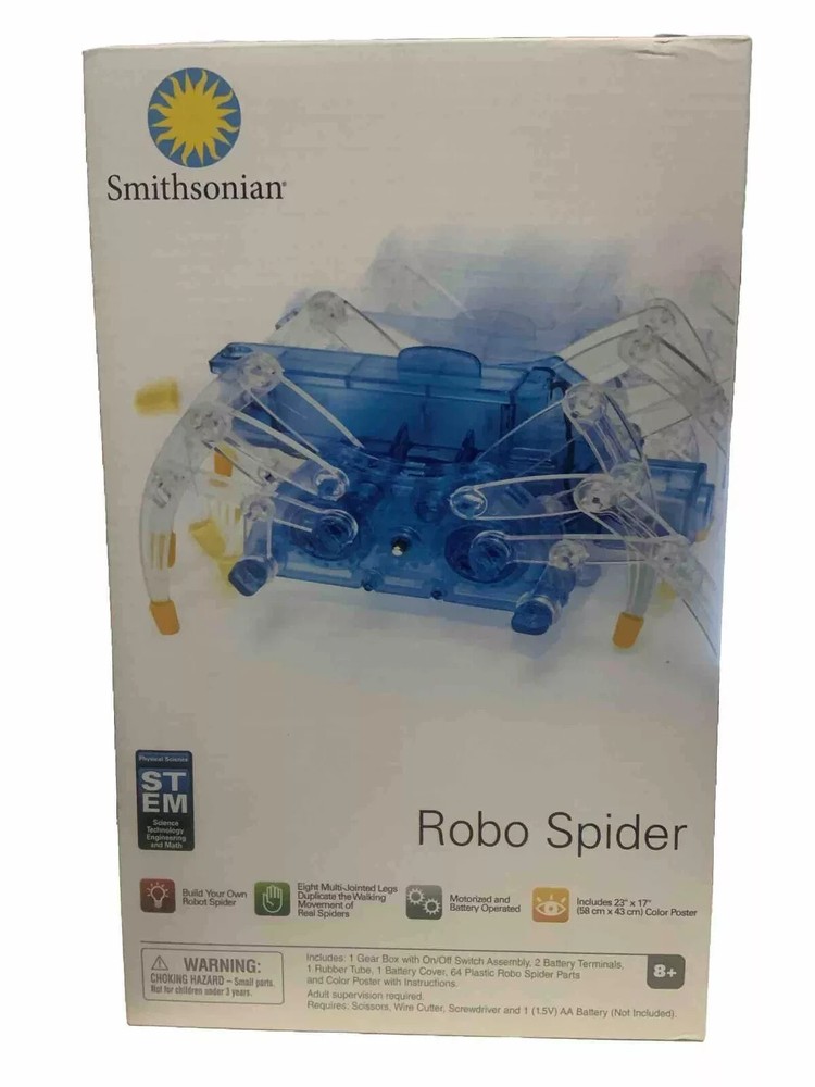 SMITHSONIAN  ROBO SPIDER STEM SCIENCE TECHNOLOGY -Q