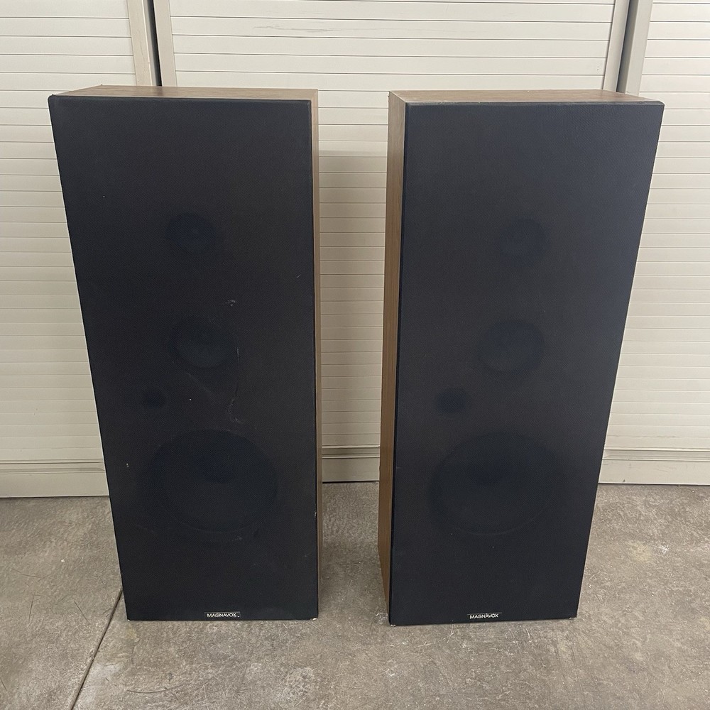 Magnavox MX 9351 Speaker Pair Tested