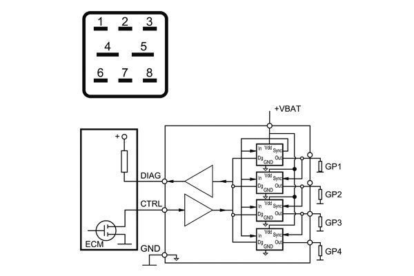 Control Unit, glow time MAHLE MHG 13