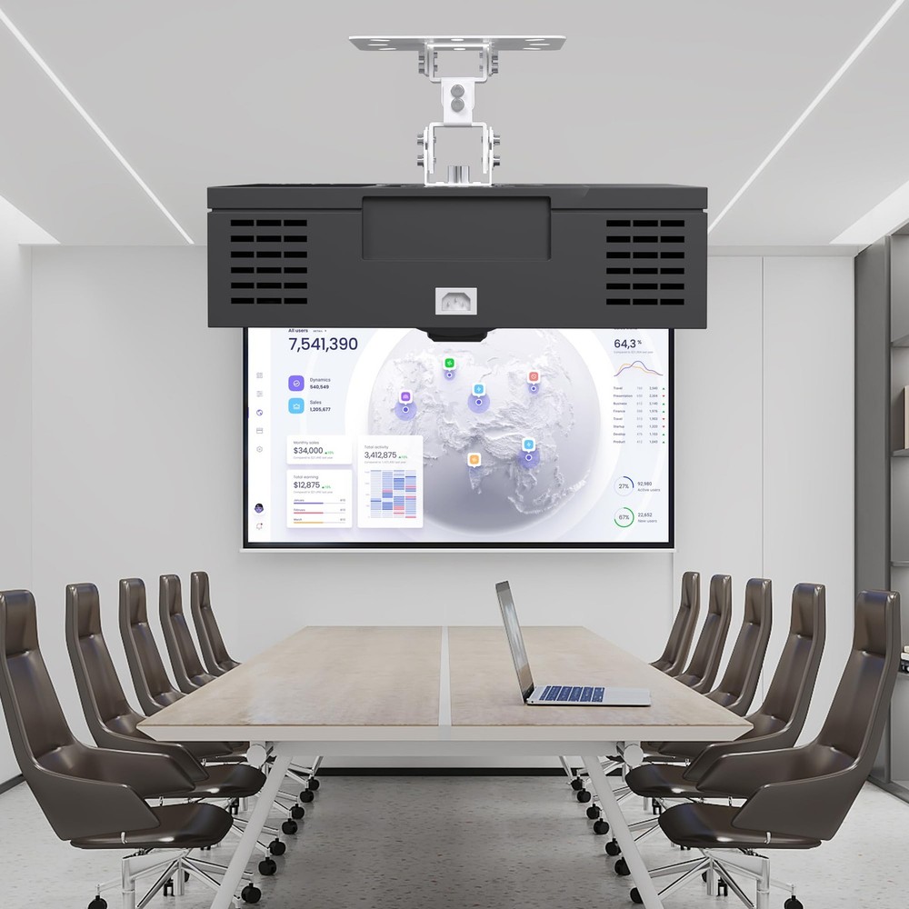 Mini Projector Ceiling Mount Stand Adjustable Wall Mount Hanger Bracket for M...