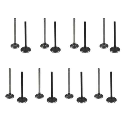 16Pcs Intake Air-out Engine Valves Replacement for GM 2.0 2.2 2.4 ECOTEC DOHC