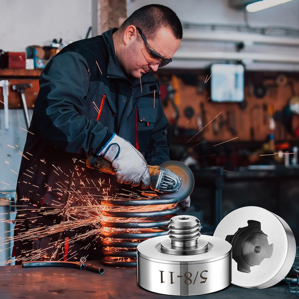 Grinder Lock to 5/8''-11 Thread, Compatible with XLOCK Angle Grinder Cutting Bla
