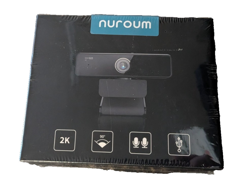 Nuroum 2K QHD Webcam model AW-V11 - Windows / Chrome / Mac / Android