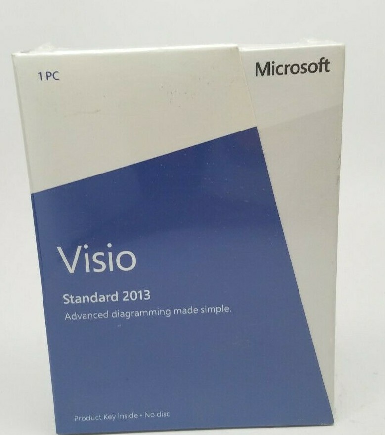 Microsoft Visio Standard 2013  #D86-04736