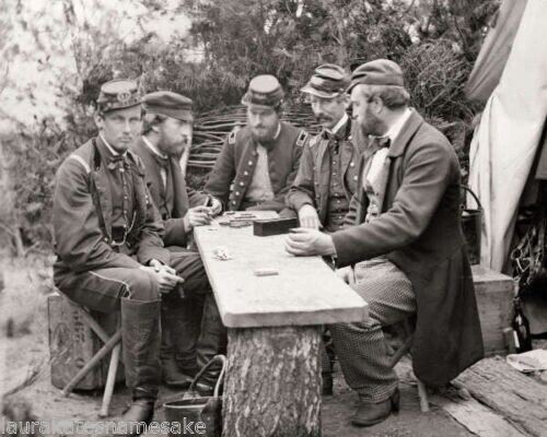 Old Rare Vintage Antique Civil War Relic Bone Dice Set Extremely Rare Free Case