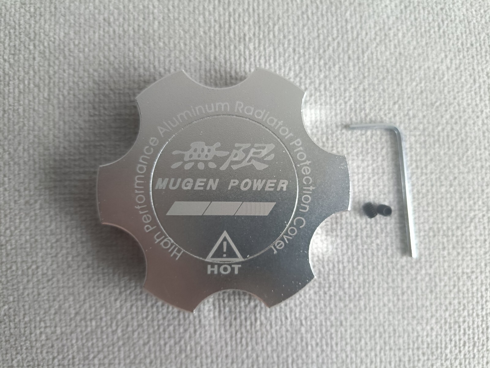 MUGEN JDM CHROME RADIATOR CAP COVER for HONDA CIVIC ACURA ACCORD CR-V S2000 SI R