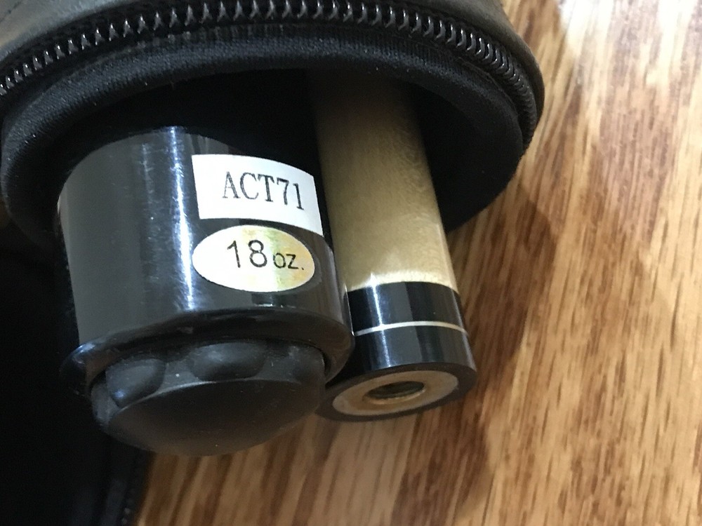 Action Pool Cue And Case ACT71 18 Oz