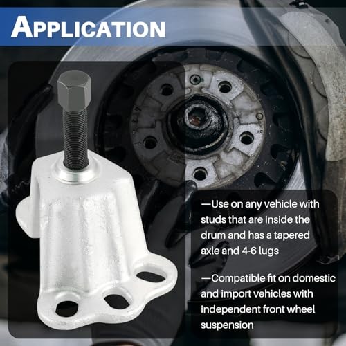 Front Hub Installer Puller Tool | Axle & Front Wheel Hub Puller, Universal