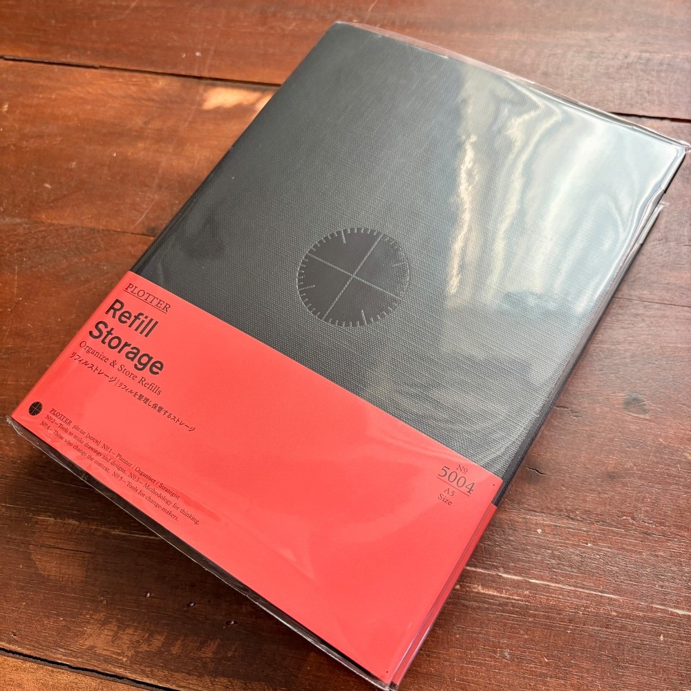 PLOTTER 5004 Refill Storage A5 size 6-hole ring 20mm diameter