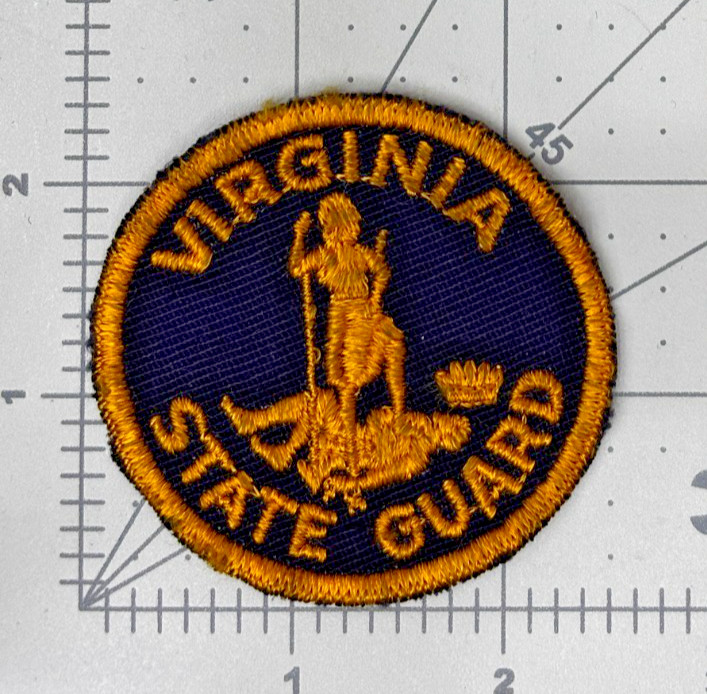 1943-1947 Virginia State Guard Twill Patch Inv# K2144