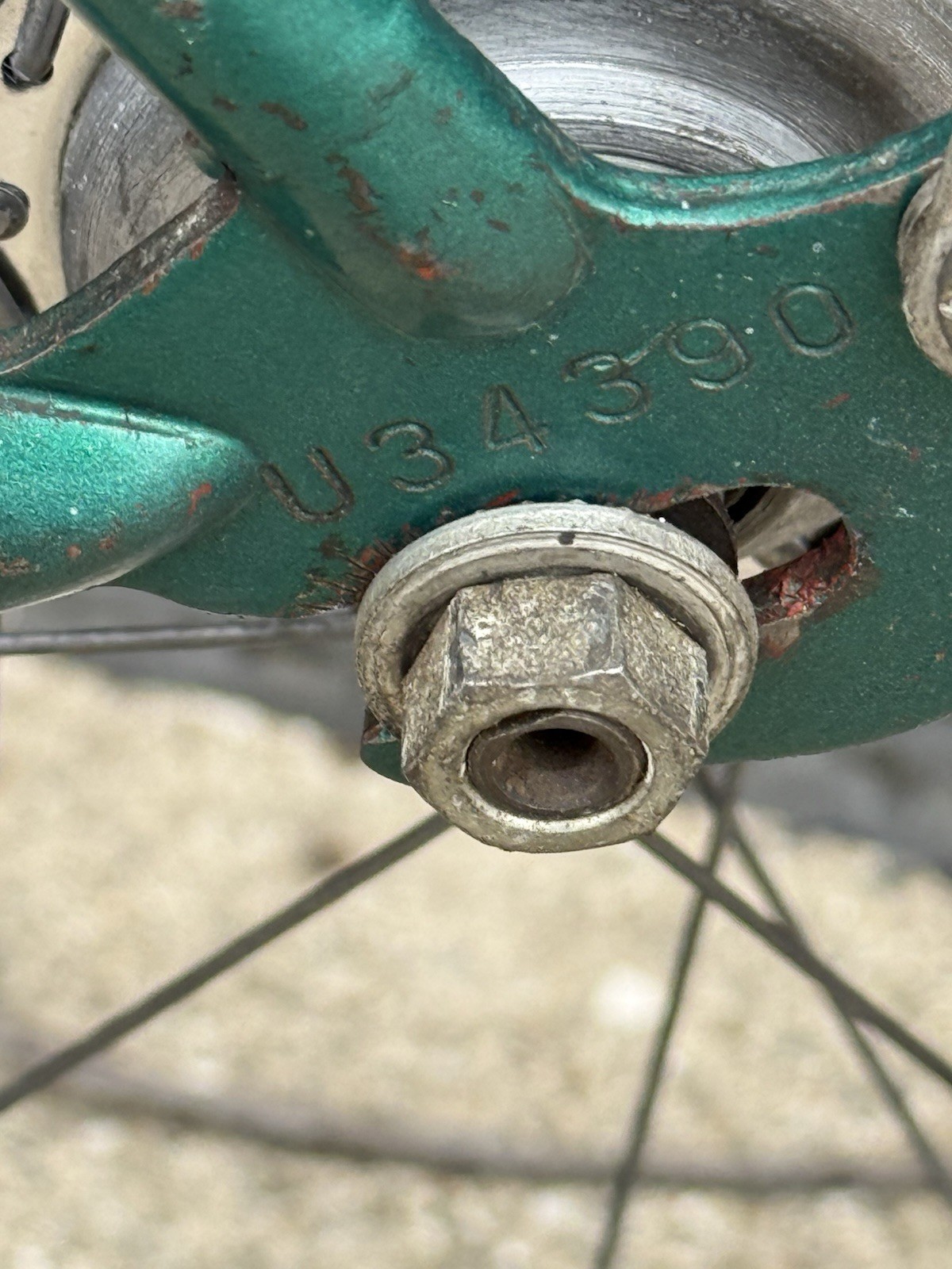 Vintage 1955 3-Speed Schwinn Corvette Bicycle Green Super Nice Refurbished Look
