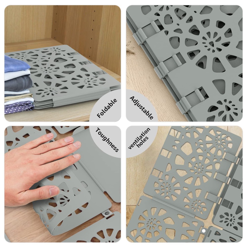 Shirt Folding Board V2 Shirt Folder Board Durable Plastic Clothes Folding Board