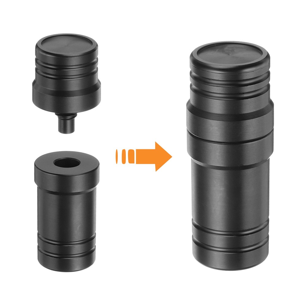 1 Pcs Pool Cue Joint Protector 5/16x4, Billiard Cue Joint Thread Cap, Black