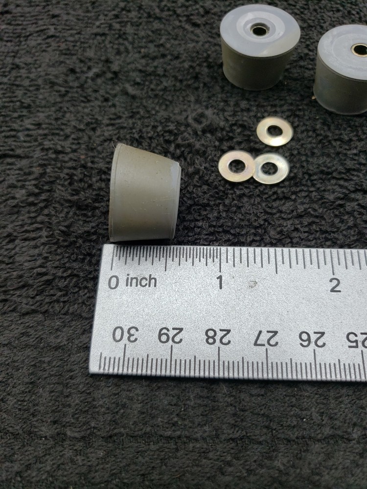 3 rubber Feet only for Breadman Bread Maker Machine Model TR700