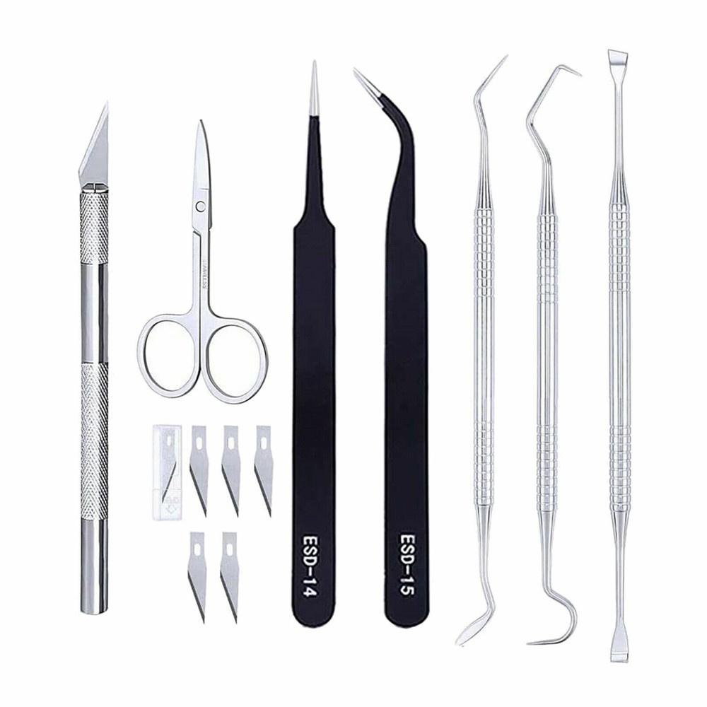 7pc Craft Weeding Tools for Vinyl Set Basic Vinyl Craft Paper Craft Tool Kit Bag