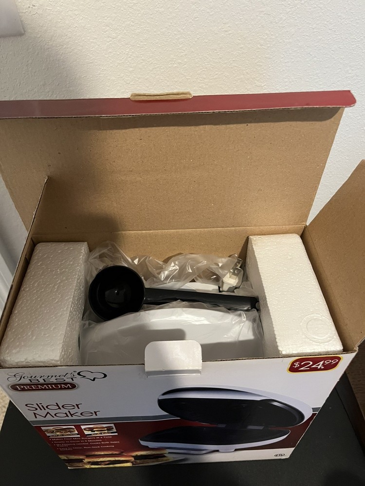 Gourmet's Best Premium Slider Maker - Open Box Unused