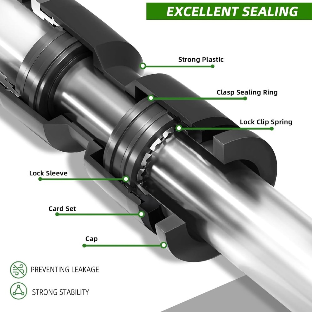 Push-to-Fit Drip Emitters - 360° Adjustable Sprayers for Garden Efficiency