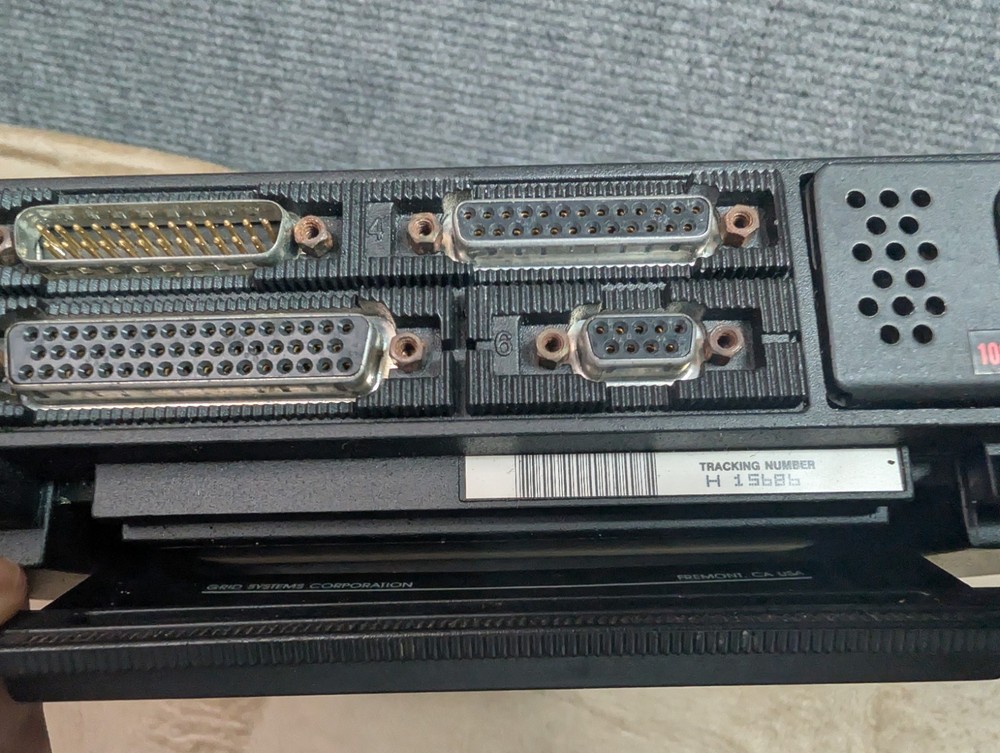 Vintage Gridcase 3 Plus Computer U.S. Central Command Air Force MacDill 1980's