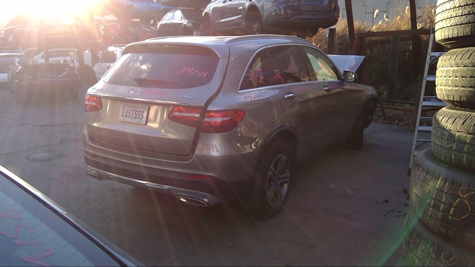 18 19 MERCEDES GLC300 REAR BLIND SPOT RADAR MODULE OEM A0009052504