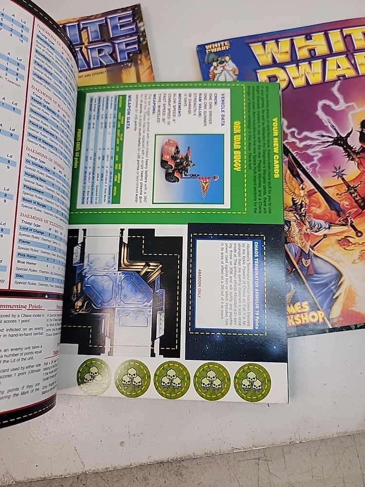 White Dwarf magazine lot