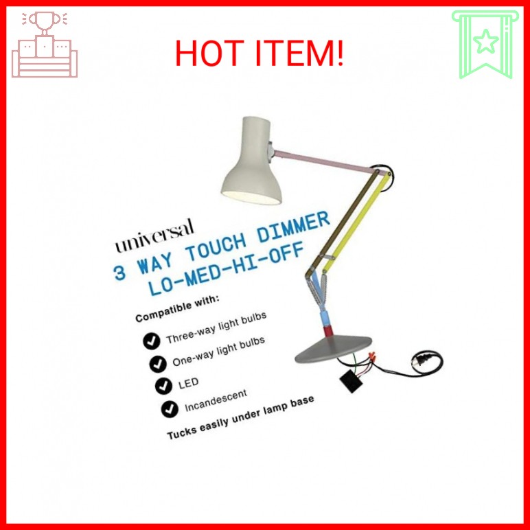 3 Way Touch Sensor dimmer, Touch lamp Repair kit Control Module, Replacement Sen