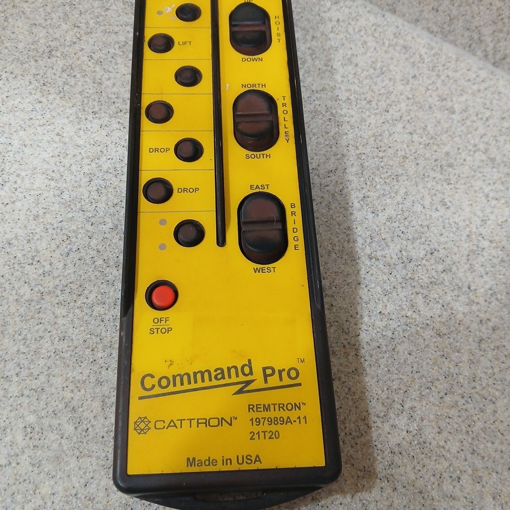 Remtron 21T20 Command Pro Crane Remote.Tested In Great Workong Condition