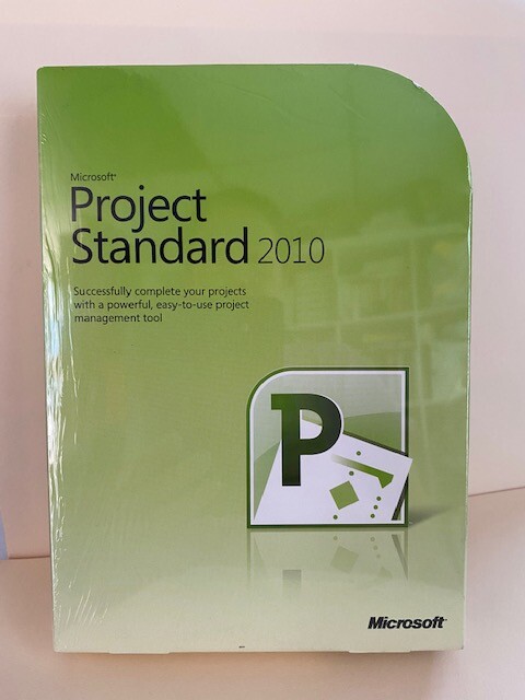 Microsoft Project Standard 2010_Retail_Full Version_New