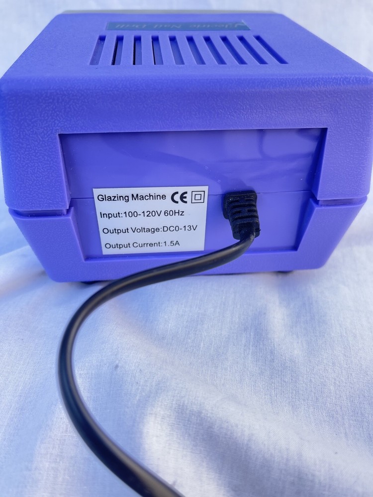 Electric Nail Glazing Machine (Purple)
