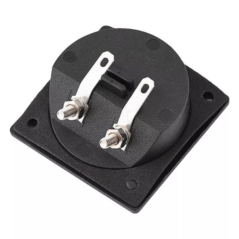 2PCS Speaker Box Terminal 2-Wire Round Spring Cup Connector Subwoofer Enclosure