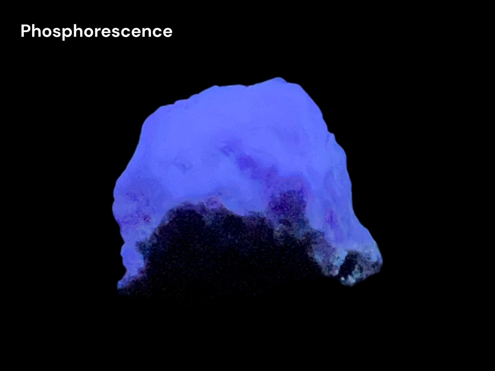 48 Carat Fluorescent Phosphorescent Sharp Tenebrescent Hackmanite with Mica @AFG