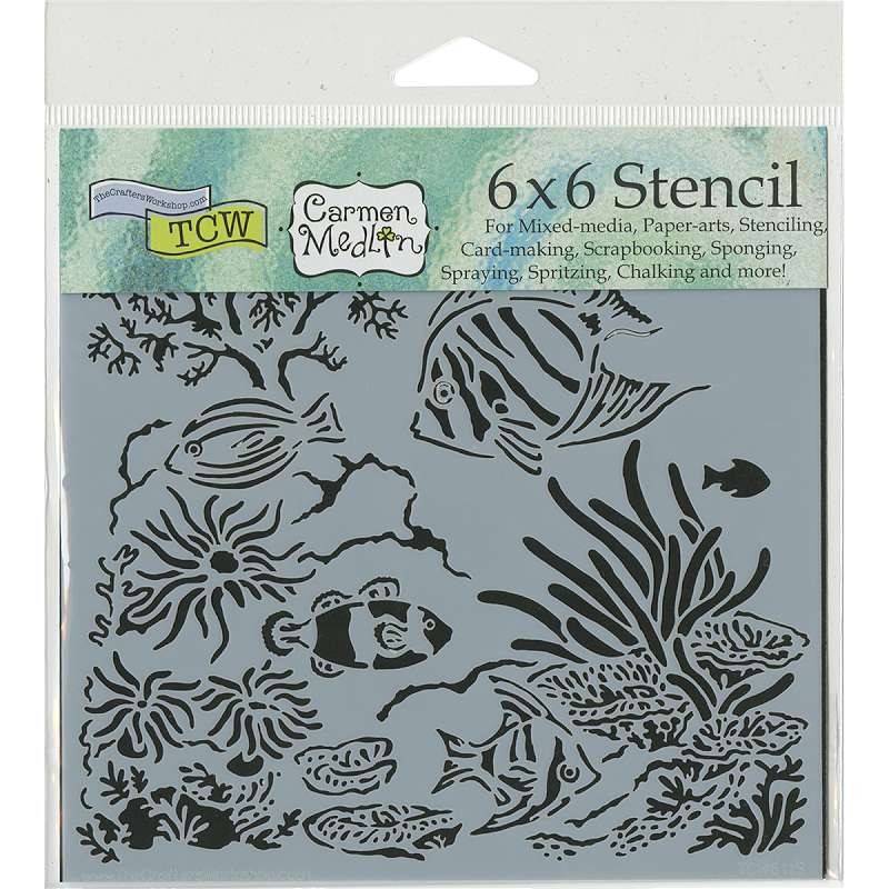 Crafter's Workshop Template 6"X6" Aquarium