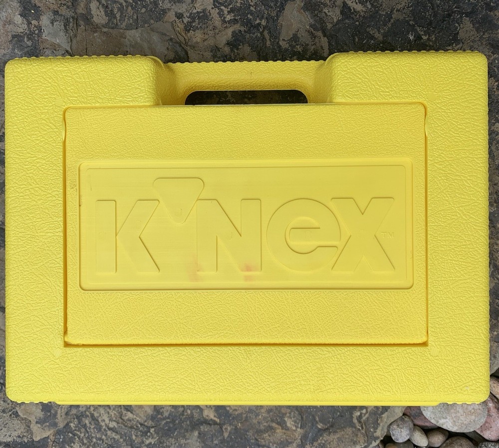 K’NEX Plastic Case. Yellow. Good conditioned