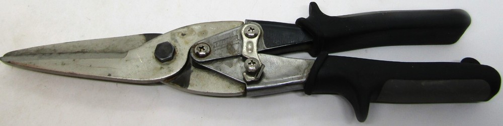 Toolbox, 11" Straight Cut Sheet Metal Snips.