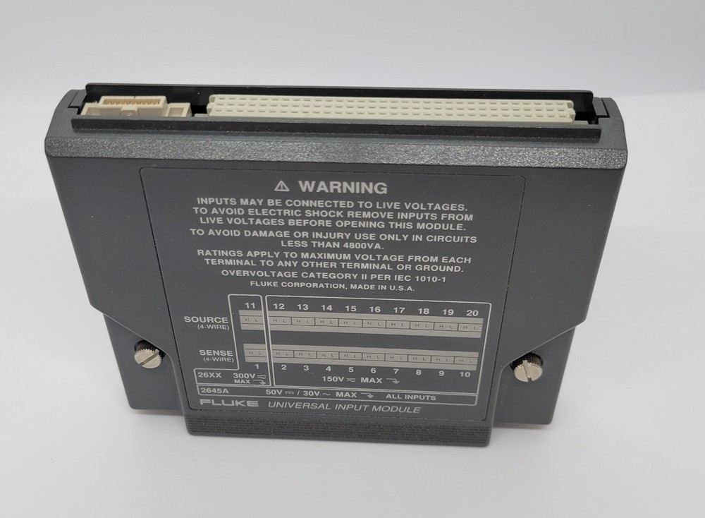 2645A Fluke Universal Input Module ***Used, Untested