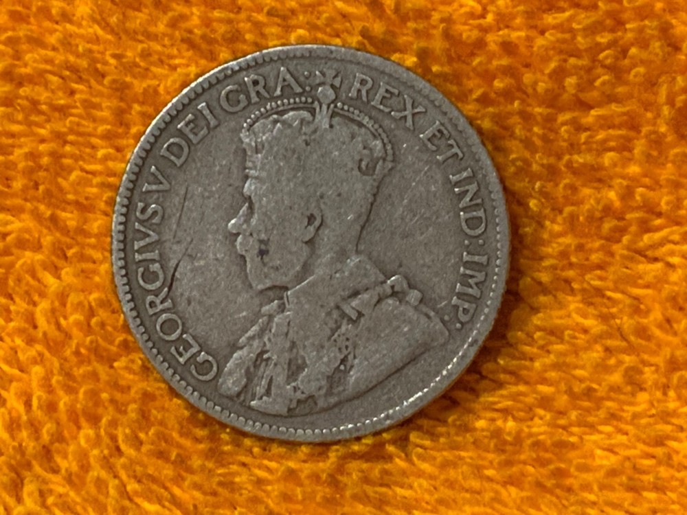 1912 Canada 25 Cent Coin